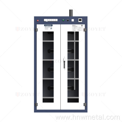 Double Layers Steel Plate Fireproof Battery Charging Cabinet